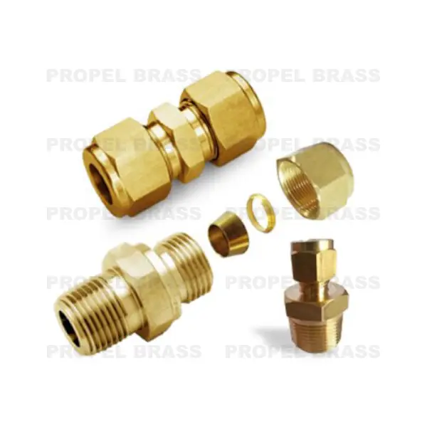 Brass Double Ferrule Fittings