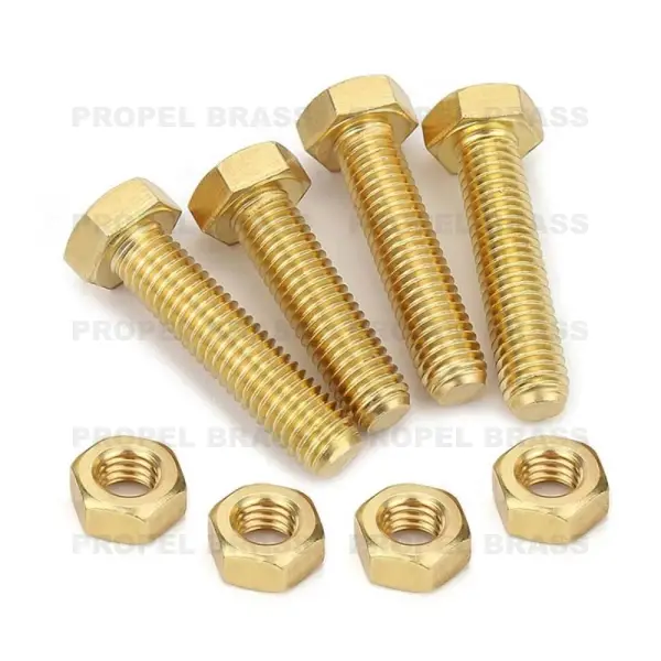 Brass HEX Nut Bolts